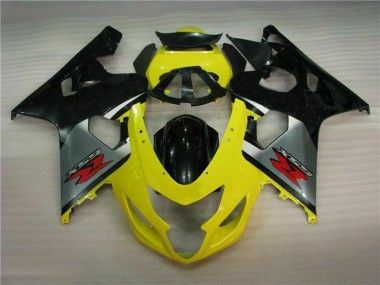 Gelb Schwarz 2004-2005 GSXR 600/750 Motorrad Verkleidungen