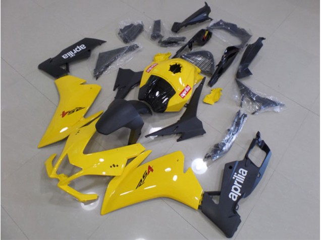 Gelb Schwarz 2011-2018 RS4 50 125 Motorrad Verkleidung Gelb Schwarz 2011-2018 RS4 50 125 Motorrad Verkleidung