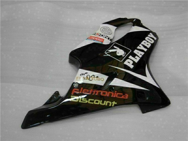 Gelb Silber Schwarz Playboy 2001-2003 CBR600 F4i Motorrad Verkleidung Gelb Silber Schwarz Playboy 2001-2003 CBR600 F4i Motorrad Verkleidung