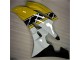 Gelb Weiß Schwarz 2006-2007 YZF R6 Motorrad Verkleidung Gelb Weiß Schwarz 2006-2007 YZF R6 Motorrad Verkleidung