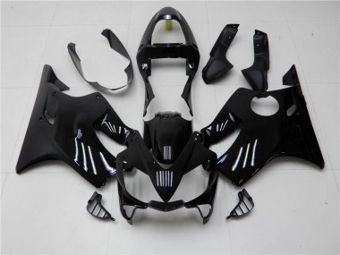 Glänzend Schwarz 2001-2003 CBR600 F4i Motorrad Verkleidung