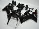 Glänzend Schwarz 2003-2004 ZX6R Motorrad Verkleidung Glänzend Schwarz 2003-2004 ZX6R Motorrad Verkleidung