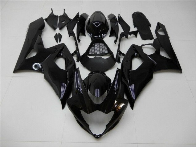 Glänzend Schwarz 2005-2006 GSXR 1000 Motorrad Verkleidung Glänzend Schwarz 2005-2006 GSXR 1000 Motorrad Verkleidung