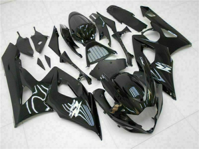 Glänzend Schwarz 2005-2006 GSXR 1000 Motorrad Verkleidungen Glänzend Schwarz 2005-2006 GSXR 1000 Motorrad Verkleidungen
