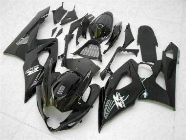 Glänzend Schwarz 2005-2006 GSXR 1000 Motorrad Verkleidungen