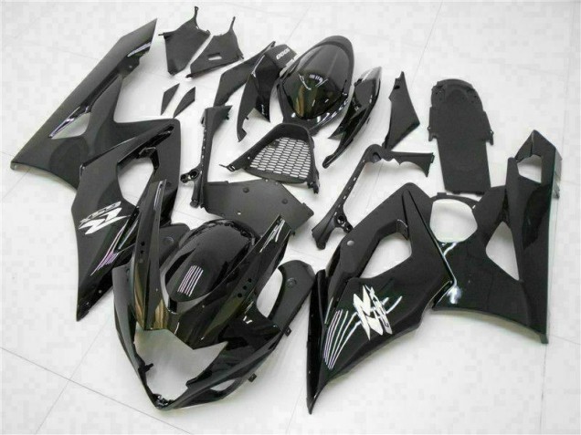 Glänzend Schwarz 2005-2006 GSXR 1000 Motorrad Verkleidungen Glänzend Schwarz 2005-2006 GSXR 1000 Motorrad Verkleidungen