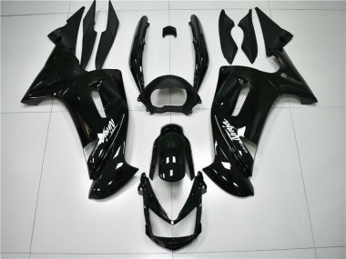 Glänzend Schwarz 2006-2008 EX650 Motorrad Verkleidung