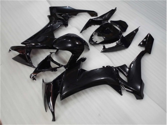 Glänzend Schwarz 2008-2010 ZX10R Motorrad Verkleidungen Glänzend Schwarz 2008-2010 ZX10R Motorrad Verkleidungen