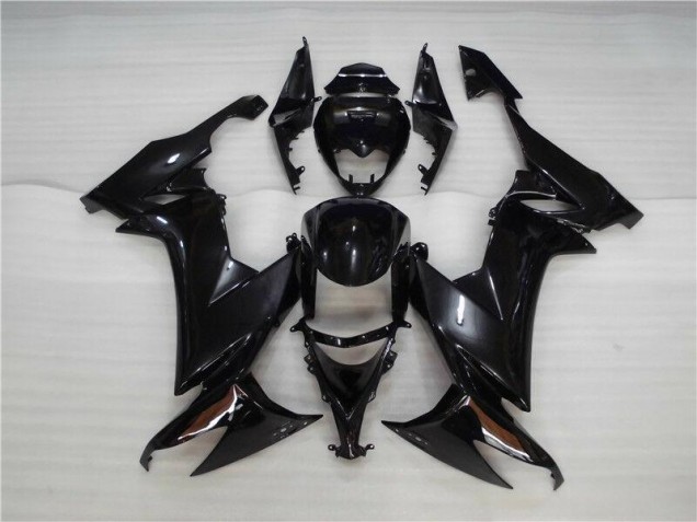 Glänzend Schwarz 2008-2010 ZX10R Motorrad Verkleidungen Glänzend Schwarz 2008-2010 ZX10R Motorrad Verkleidungen
