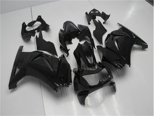 Glänzend Schwarz 2008-2012 EX250 Motorrad Verkleidung Glänzend Schwarz 2008-2012 EX250 Motorrad Verkleidung