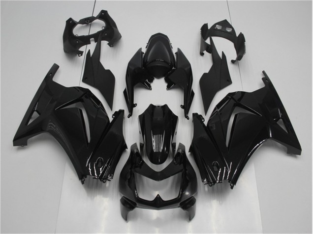 Glänzend Schwarz 2008-2012 EX250 Motorrad Verkleidung Glänzend Schwarz 2008-2012 EX250 Motorrad Verkleidung