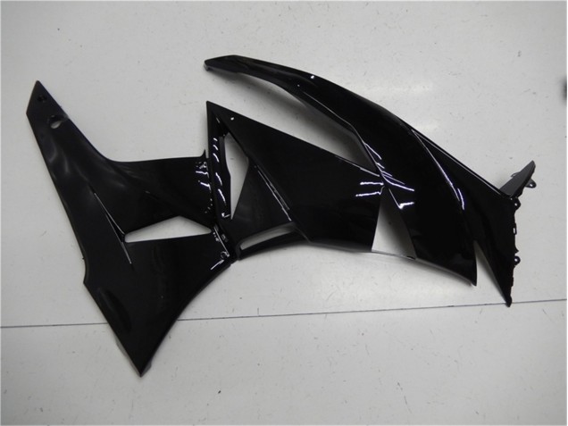 Glänzend Schwarz 2009-2012 ZX6R Motorrad Verkleidung Glänzend Schwarz 2009-2012 ZX6R Motorrad Verkleidung