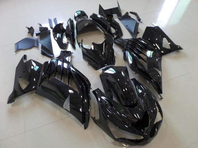Glänzend Schwarz 2012-2021 ZX14R ZZR1400 Motorrad Verkleidung Glänzend Schwarz 2012-2021 ZX14R ZZR1400 Motorrad Verkleidung