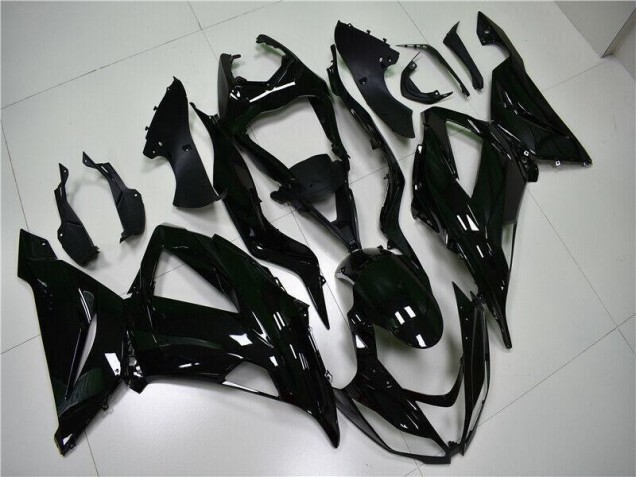 Glänzend Schwarz 2013-2018 ZX6R Motorrad Verkleidung Glänzend Schwarz 2013-2018 ZX6R Motorrad Verkleidung
