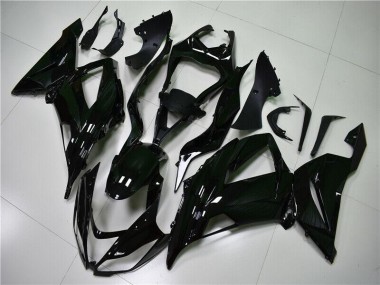 Glänzend Schwarz 2013-2018 ZX6R Motorrad Verkleidung