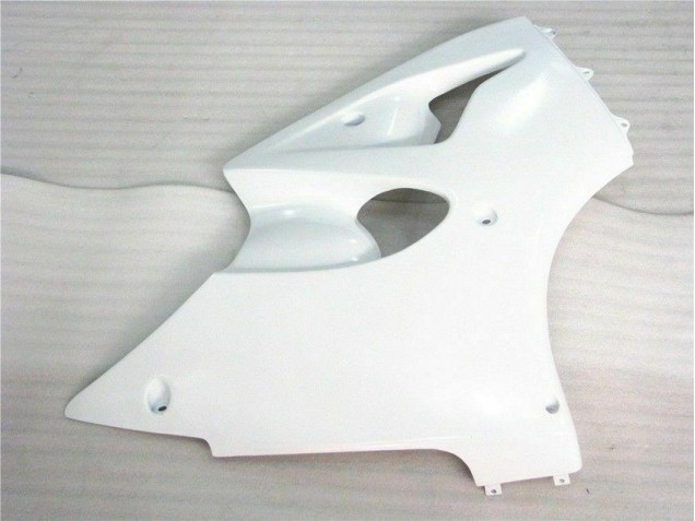 Glänzend Weiß 2000-2002 ZX6R Motorrad Verkleidung Glänzend Weiß 2000-2002 ZX6R Motorrad Verkleidung