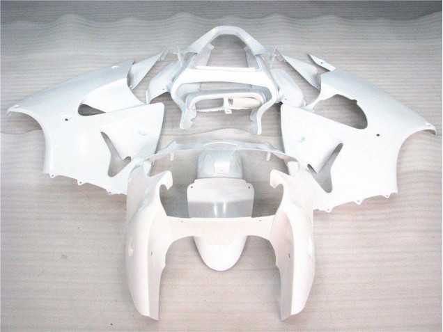 Glänzend Weiß 2000-2002 ZX6R Motorrad Verkleidung Glänzend Weiß 2000-2002 ZX6R Motorrad Verkleidung