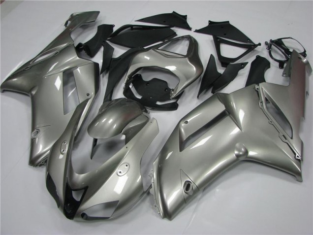 Grau 2007-2008 ZX6R Motorrad Verkleidung Grau 2007-2008 ZX6R Motorrad Verkleidung