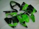 Grün 2000-2002 ZX6R Motorrad Verkleidungen Grün 2000-2002 ZX6R Motorrad Verkleidungen