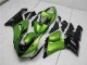 Grün 2005-2006 ZX6R Motorrad Verkleidungen Grün 2005-2006 ZX6R Motorrad Verkleidungen