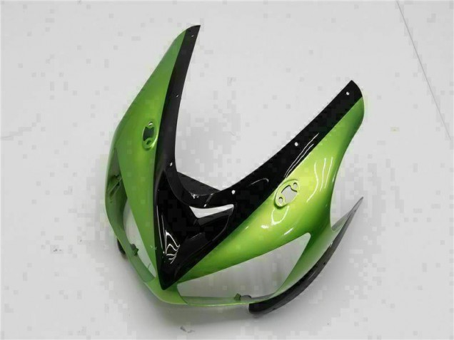 Grün 2005-2006 ZX6R Motorrad Verkleidungen Grün 2005-2006 ZX6R Motorrad Verkleidungen