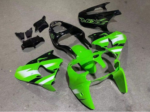 Grün Glänzend Schwarz 2000-2001 ZX9R Motorrad Verkleidung Grün Glänzend Schwarz 2000-2001 ZX9R Motorrad Verkleidung