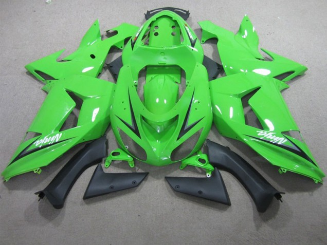 Grün Ninja 2006-2007 ZX10R Motorrad Verkleidung Grün Ninja 2006-2007 ZX10R Motorrad Verkleidung