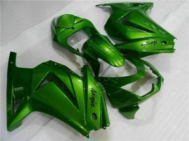 Grün Ninja 2008-2012 EX250 Motorrad Verkleidungen Grün Ninja 2008-2012 EX250 Motorrad Verkleidungen