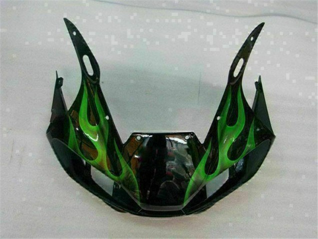 Grün Schwarz 1998-2002 YZF R6 Motorrad Verkleidung Grün Schwarz 1998-2002 YZF R6 Motorrad Verkleidung