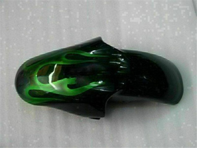 Grün Schwarz 1998-2002 YZF R6 Motorrad Verkleidung Grün Schwarz 1998-2002 YZF R6 Motorrad Verkleidung