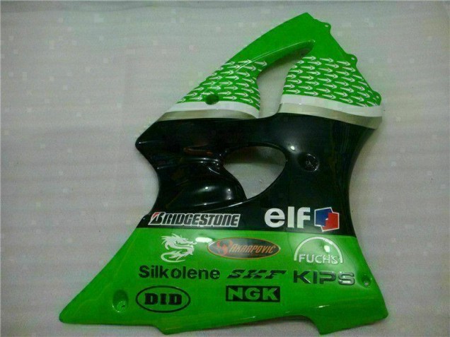 Grün Schwarz 2000-2002 ZX6R Motorrad Verkleidung & Plastik Grün Schwarz 2000-2002 ZX6R Motorrad Verkleidung & Plastik
