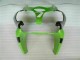 Grün Schwarz 2000-2002 ZX6R Motorrad Vollverkleidung Grün Schwarz 2000-2002 ZX6R Motorrad Vollverkleidung