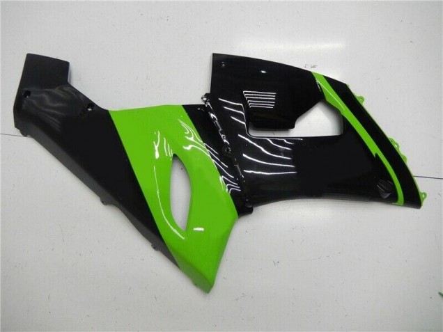 Grün Schwarz 2005-2006 ZX6R Motorrad Verkleidungen Grün Schwarz 2005-2006 ZX6R Motorrad Verkleidungen