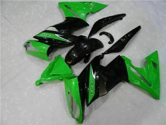 Grün Schwarz 2006-2008 EX650 Motorrad Verkleidungen Grün Schwarz 2006-2008 EX650 Motorrad Verkleidungen