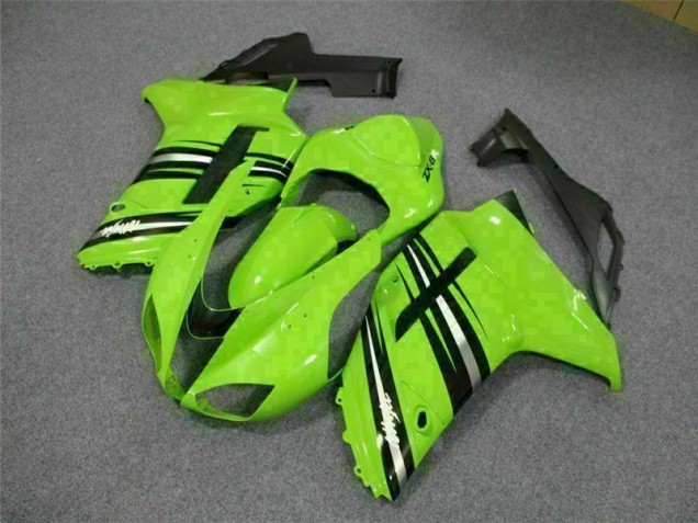 Grün Schwarz 2007-2008 ZX6R Motorrad Verkleidung Grün Schwarz 2007-2008 ZX6R Motorrad Verkleidung