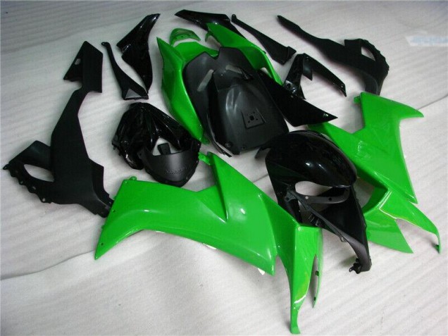 Grün Schwarz 2008-2010 ZX10R Motorrad Verkleidung