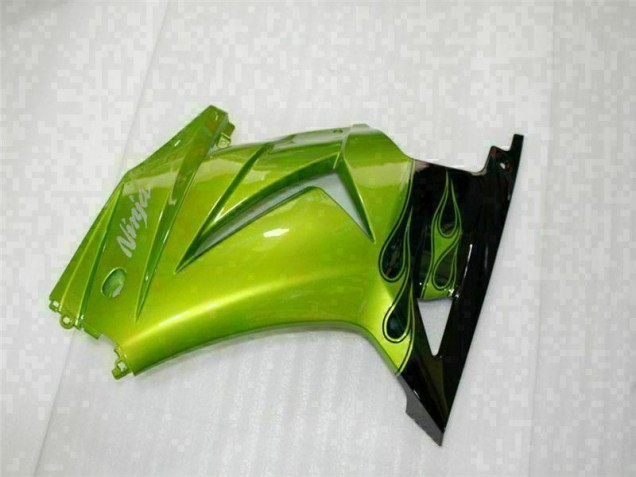 Grün Schwarz 2008-2012 EX250 Motorrad Verkleidung & Plastik Grün Schwarz 2008-2012 EX250 Motorrad Verkleidung & Plastik