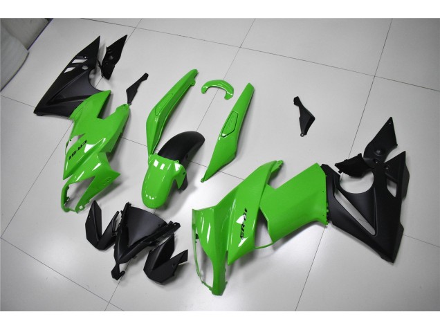 Grün Schwarz 2009-2011 EX650 Motorrad Verkleidung Grün Schwarz 2009-2011 EX650 Motorrad Verkleidung