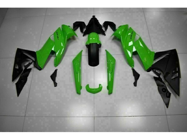 Grün Schwarz 2009-2011 EX650 Motorrad Verkleidungen Grün Schwarz 2009-2011 EX650 Motorrad Verkleidungen
