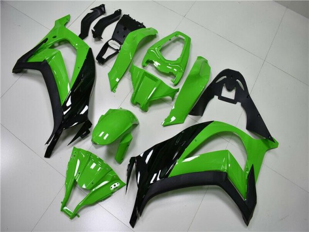 Grün Schwarz 2011-2015 ZX10R Motorrad Vollverkleidung Grün Schwarz 2011-2015 ZX10R Motorrad Vollverkleidung