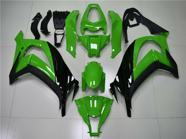 Grün Schwarz 2011-2015 ZX10R Motorrad Vollverkleidung Grün Schwarz 2011-2015 ZX10R Motorrad Vollverkleidung