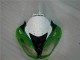 Grün Schwarzer LeoVince 2009-2012 ZX6R Motorrad Verkleidung Grün Schwarzer LeoVince 2009-2012 ZX6R Motorrad Verkleidung