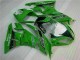 Grün Schwarzer LeoVince 2009-2012 ZX6R Motorrad Verkleidung Grün Schwarzer LeoVince 2009-2012 ZX6R Motorrad Verkleidung