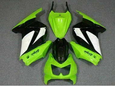 Grün Schwarzer Ninja 2008-2012 EX250 Motorrad Verkleidung