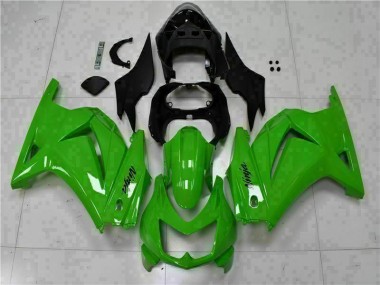 Grün Schwarzer Ninja 2008-2012 EX250 Motorrad Verkleidungen