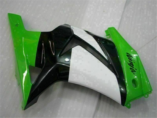 Grün Schwarzer Ninja 2008-2012 EX250 Motorrad Vollverkleidung Grün Schwarzer Ninja 2008-2012 EX250 Motorrad Vollverkleidung