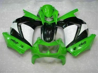 Grün Schwarzer Ninja 2008-2012 EX250 Motorrad Vollverkleidung