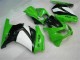 Grün Schwarzer Ninja 2008-2012 EX250 Motorrad Vollverkleidung & Plastik Grün Schwarzer Ninja 2008-2012 EX250 Motorrad Vollverkleidung & Plastik