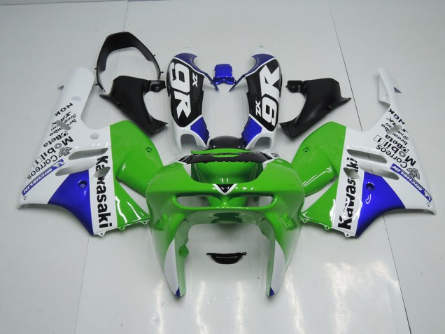 Grün Weiß 1994-1997 ZX9R Motorrad Verkleidung Grün Weiß 1994-1997 ZX9R Motorrad Verkleidung