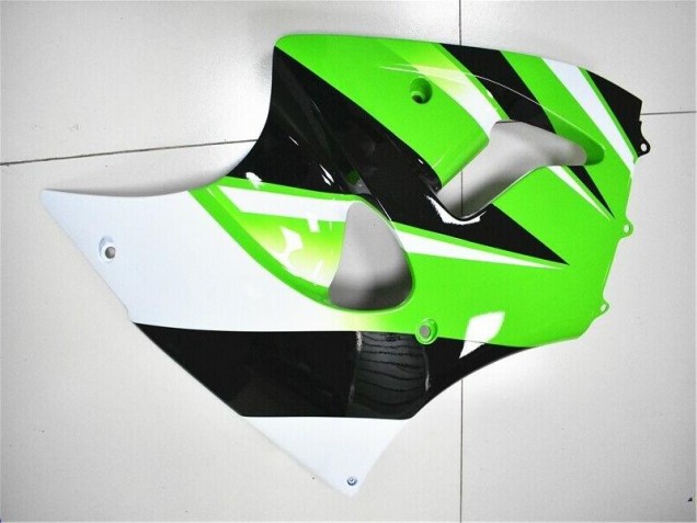 Grün Weiß Schwarz 2000-2002 ZX6R Motorrad Verkleidung Grün Weiß Schwarz 2000-2002 ZX6R Motorrad Verkleidung